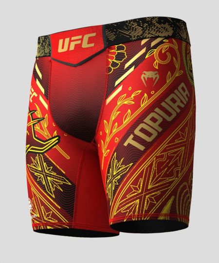 UFC Unrivaled by Venum Ilia Topuria Mannen Vale Tudo Short - Rood