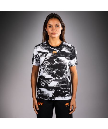 UFC Zenith by Venum Authentic Fight Week T-shirt Korte Mouw Dames - Wit