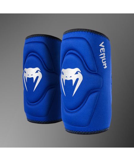 Venum Kontact Kniebescherming - Koninklijk Blauw/Zilver