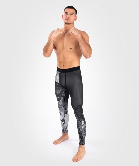 Venum Gorilla Jungle Compressiebroek - Zwart/Wit
