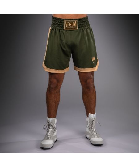 Venum Classic Boksshort - Legergroen/Zand