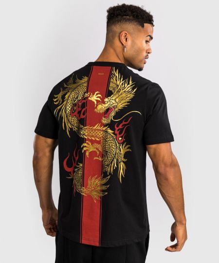 Venum x TEKKEN 8 - Marshall Law T-Shirt - Zwart/Rood/Goud
