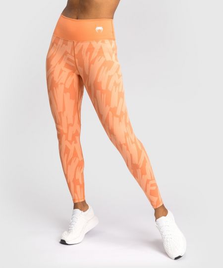 Venum Graffiti Leggings voor Vrouwen - Volledige Lengte - Fluweel Abrikoos