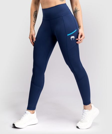 Venum x Top Rank Original Dames 7/8 Leggings - Marineblauw