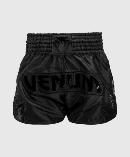Venum Inferno Muay Thai Shorts - Zwart/Zwart