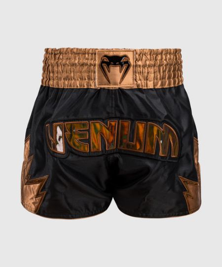Venum Inferno Muay Thai Shorts - Zwart/Brons