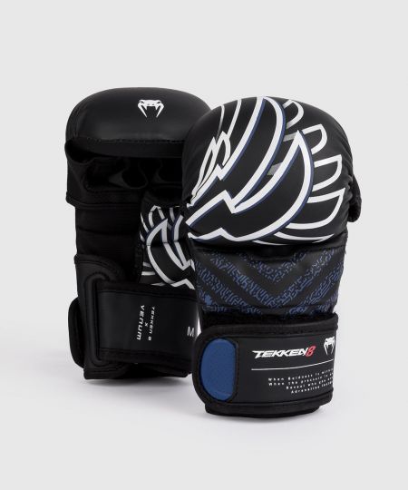Venum x TEKKEN 8 - Jin Kazama MMA Sparring Handschoenen - Blauw/Zwart/Wit