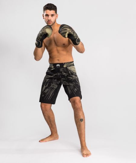 Venum Invader Fightshorts - Zwart/Zand