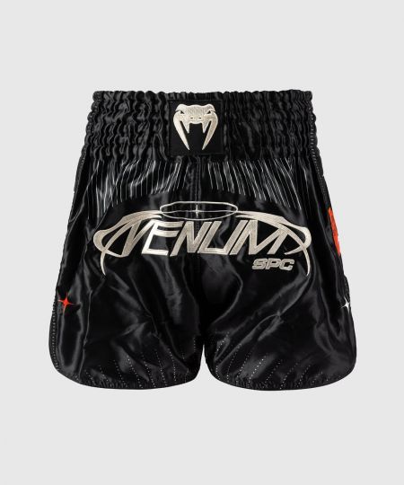 Venum Eclipse Muay Thai Shorts - Zwart/Ivoor