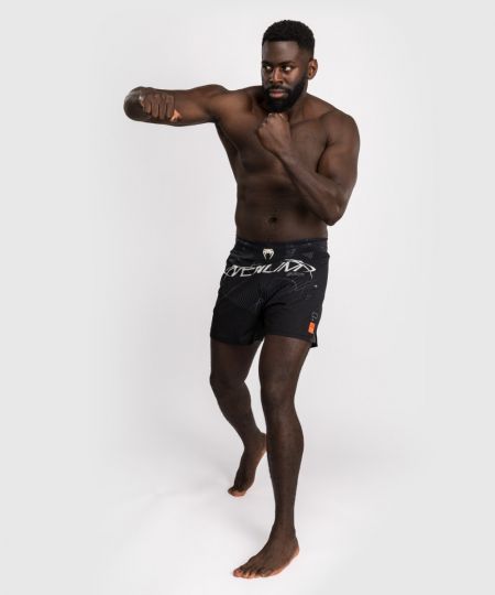 Venum Eclipse Fightshorts - Zwart/Ivoor 