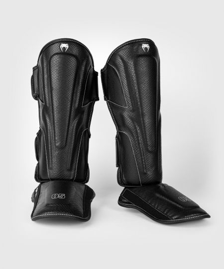 Venum Impact Evo Scales Scheenbeschermers - Zwart