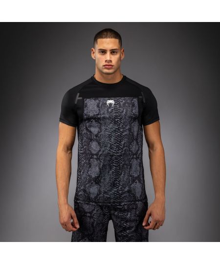Venum G-Fit Scales Dry Tech T-shirt – Zwart/Antracietgrijs