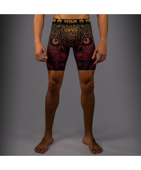 Venum Quetzal Fury Vale Tudo - Zwart/Fury Rood/Tangerine