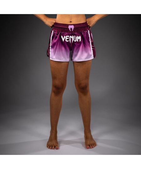 Venum Iris Muay Thai Shorts - Pruim/Wit
