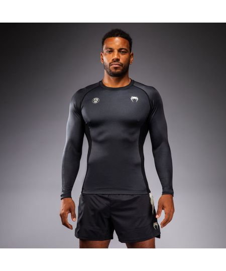 Venum x Roger Gracie Academy Rashguard met Lange Mouwen - Zwart