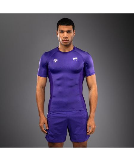 Venum x Roger Gracie Academy Rashguard met korte mouwen - Paars