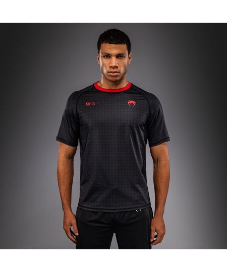 Venum x Roger Gracie Signature Dry Tech T-shirt - Zwart/Rood