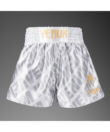 Venum x Contender XT Muay Thai Shorts – Wit/Zilver