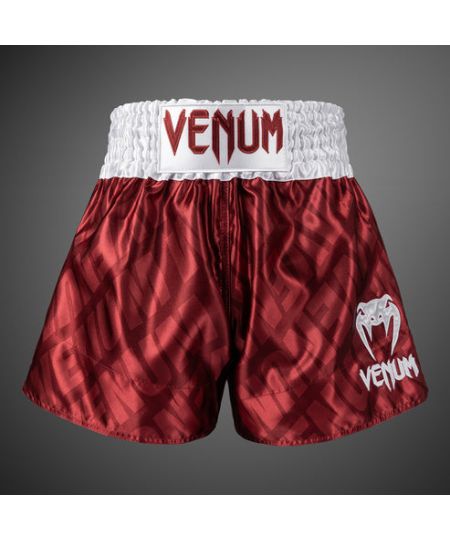 Venum x Contender XT Muay Thai Shorts – Kersenrood/Wit