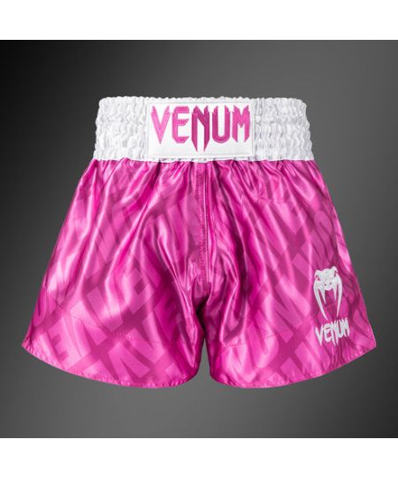 Venum x Contender XT Muay Thai Shorts - Candy Roze/Wit