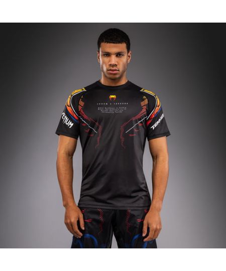 Venum x TEKKEN 8 Dry Tech T-shirt - Yoshimitsu - Zwart/Oranje