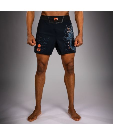 Venum Thunder Dragon Fightshorts – Zwart/Grijs/Koper