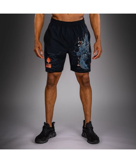 Venum Thunder Dragon Trainingsshorts – Zwart/Grijs/Koper