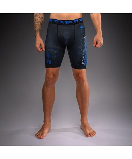 Venum Thunder Dragon Compressieshort – Zwart/Koningsblauw