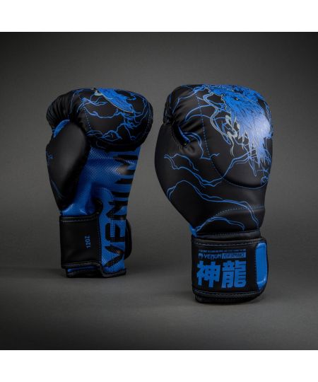 Venum Thunder Dragon Bokshandschoenen – Zwart/Koningsblauw