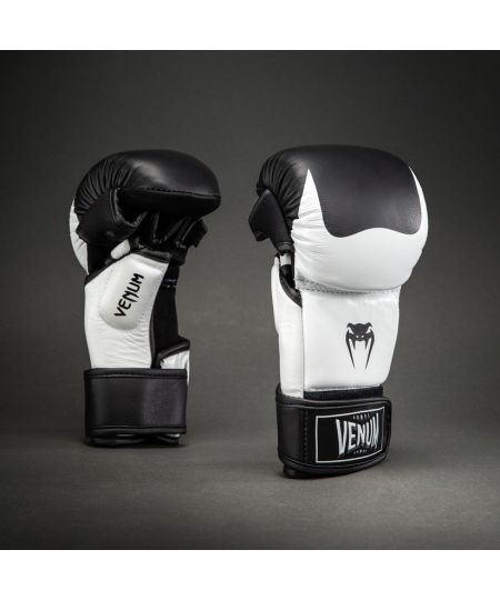 Venum Attack 2.0 Leren Sparring Handschoenen – Zwart/Wit