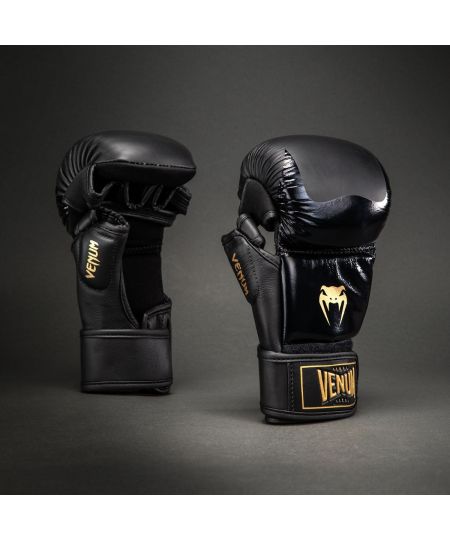 Venum Attack 2.0 Leren Sparring Handschoenen – Zwart/Goud