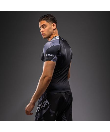 Venum No-Gi 6.0 Rashguard met korte mouwen - Zwart/Wit