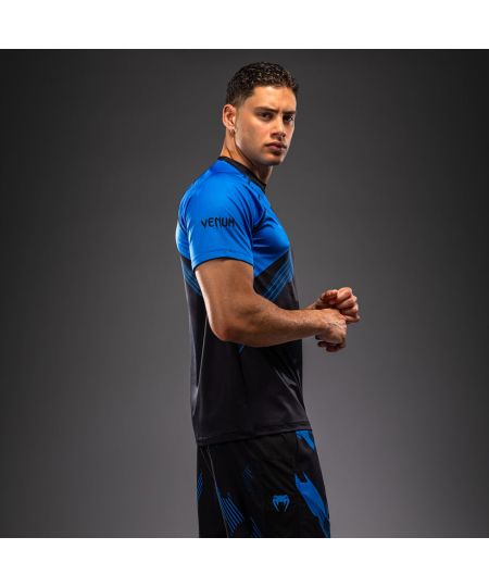 Venum No-Gi 6.0 Dry Tech T-shirt - Zwart/Blauw