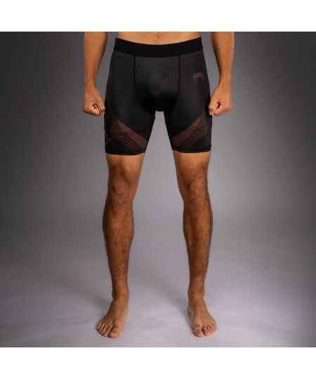 Venum No-Gi 6.0 Compressieshort - Zwart/Bruin
