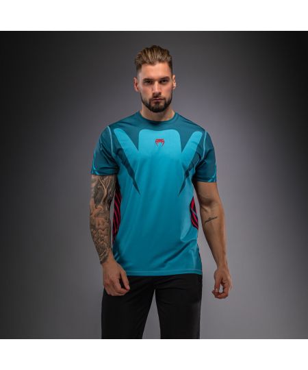 Venum Attack 90 Dry Tech T-shirt – Turkoois/Rood