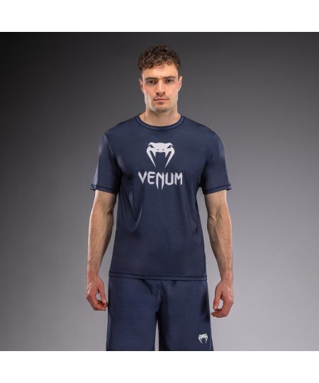 Venum Classic Dry Tech T-shirt - Marineblauw/Wit