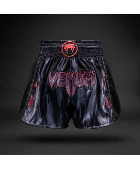 Venum Demon Muay Thai-short - Zwart/Grijs