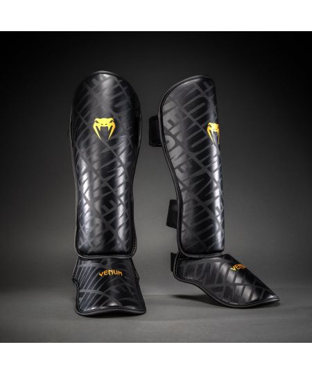 Venum Contender 1.5 XT 3D Scheenbeschermers - Zwart/Goud