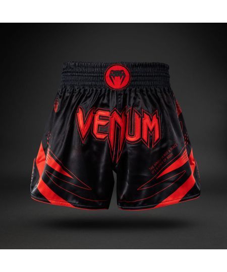 Venum Amazonia Reborn Muay Thai-short - Zwart/Rood