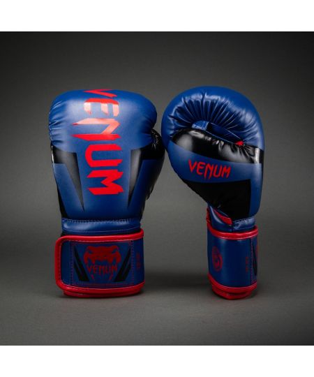 Venum Elite Bokshandschoenen - Donkerblauw/Rood