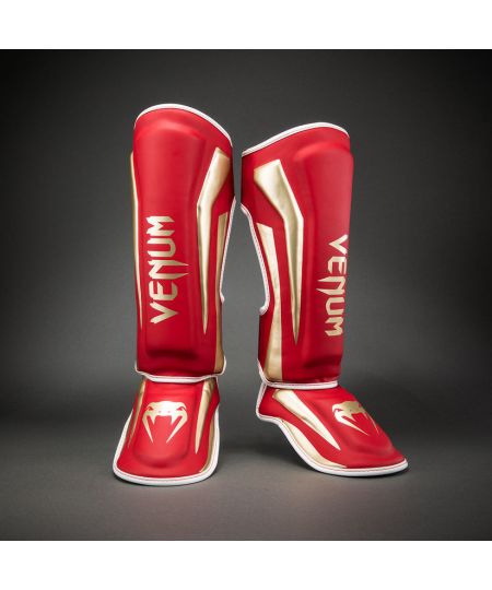 Venum Elite Scheenbeschermers - Rood