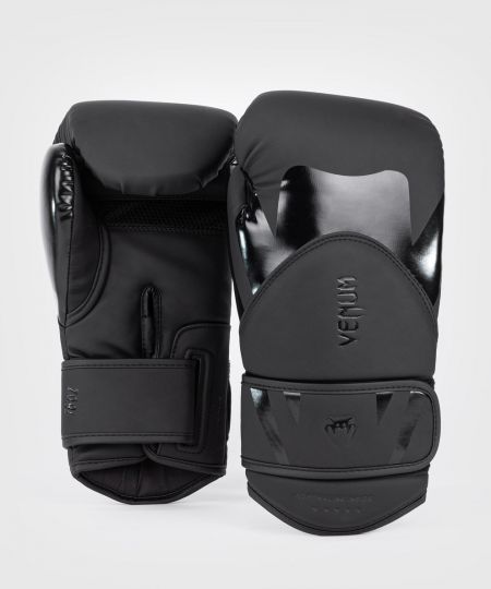 Venum Challenger 4.0 Bokshandschoenen - Zwart/Zwart