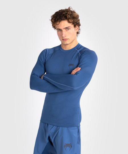 Venum Contender Rashguard met lange mouwen - Blauw