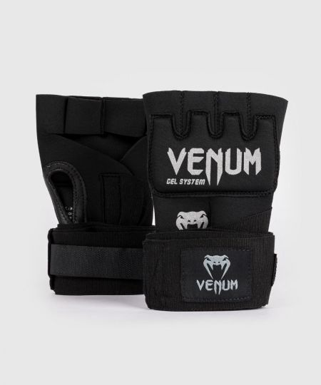 Venum Gel Kontact Binnenhandschoenen - Zwart/Zilver