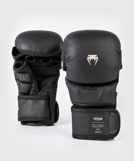 Venum Impact Evo Sparring MMA Handschoenen - Zwart
