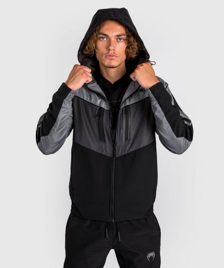 Venum Laser 3.0 Track Jacket - Zwart/Grijs