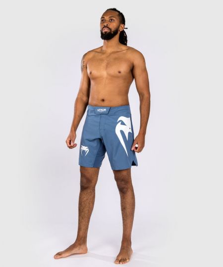Venum Light 5.0 Vechtshorts - Blauw/Wit