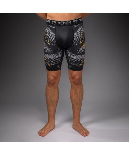 Venum Matupa Compressieshort - Zwart/Grijs/Goud