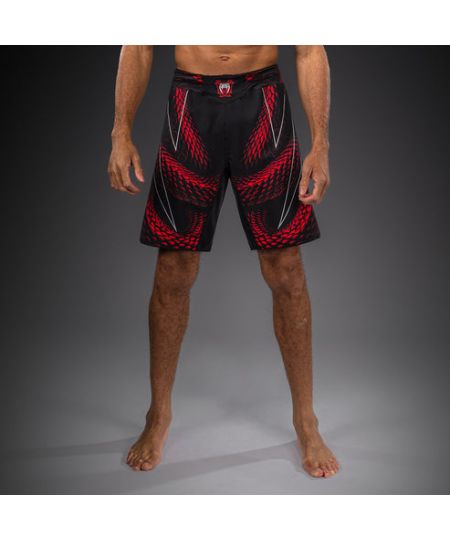 Venum Matupa Fightshorts - Zwart/Rood/Zilver