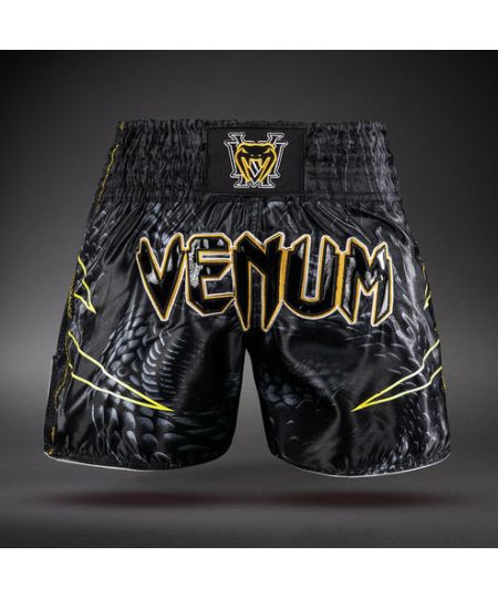 Venum Matupa Muay Thai Shorts - Zwart/Grijs/Goud